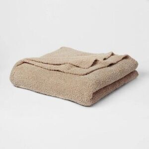 Threshold - King Cozy Chenille Bed Blanket True Khaki - Thresh Khaki